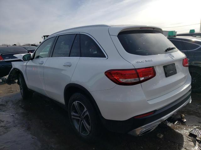 WDC0G4KB9JV110707 - 2018 MERCEDES-BENZ GLC 300 4MATIC WHITE photo 2