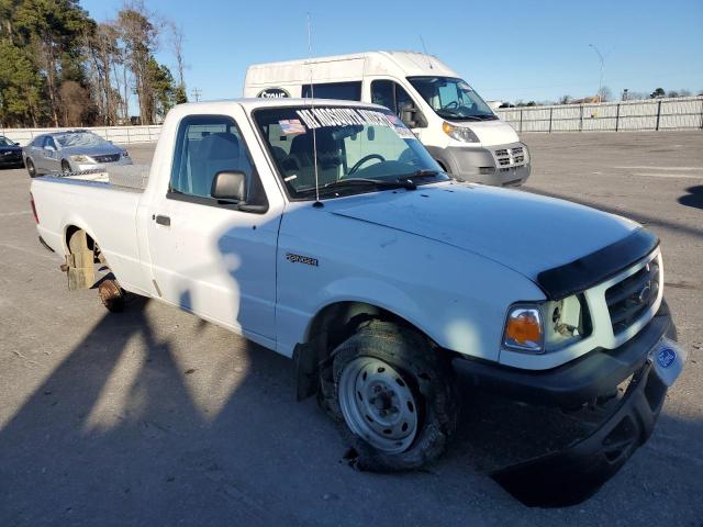 1FTYR10U02PB00949 - 2002 FORD RANGER WHITE photo 4