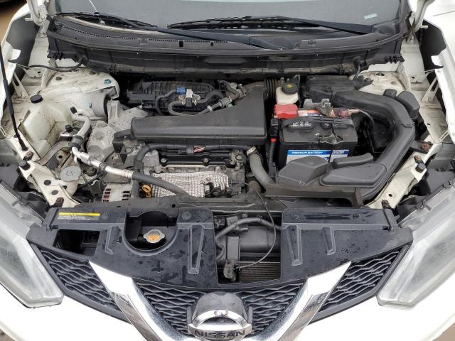 5N1AT2MV4FC867272 - 2015 NISSAN ROGUE S WHITE photo 12