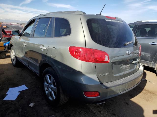 5NMSH73E68H176614 - 2008 HYUNDAI SANTA FE SE GREEN photo 2