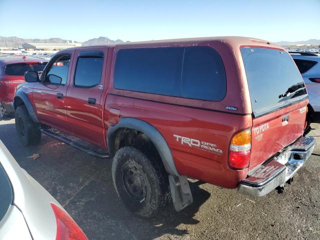 5TEGN92N53Z197474 - 2003 TOYOTA TACOMA DOUBLE CAB PRERUNNER BURGUNDY photo 2