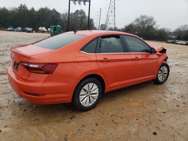 3VWC57BU9KM106161 - 2019 VOLKSWAGEN JETTA S ORANGE photo 3