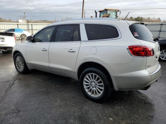 5GALRBED8AJ151532 - 2010 BUICK ENCLAVE CXL WHITE photo 2