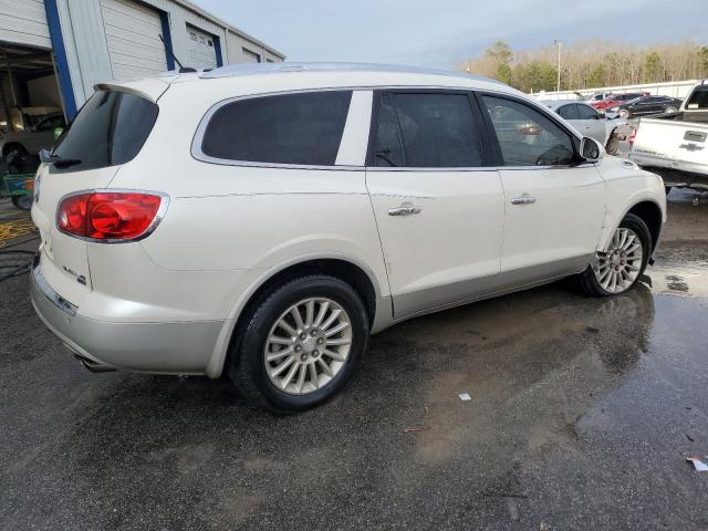 5GALRBED8AJ151532 - 2010 BUICK ENCLAVE CXL WHITE photo 3