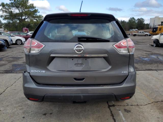 JN8AT2MV0GW154328 - 2016 NISSAN ROGUE S GRAY photo 6