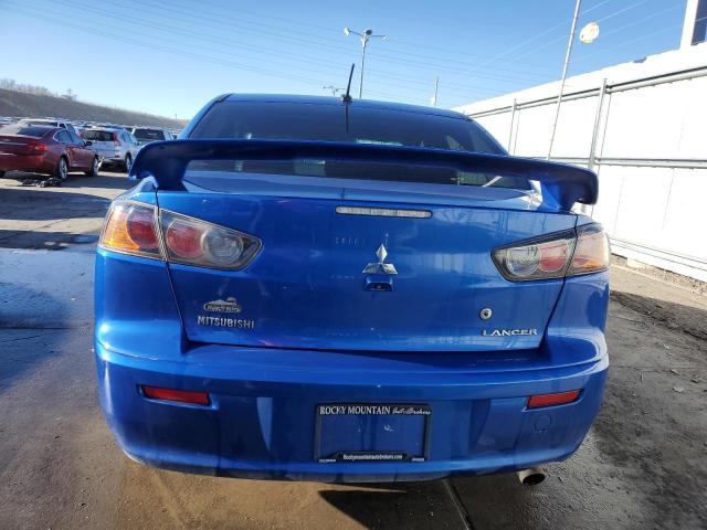 JA32U8FW2FU006969 - 2015 MITSUBISHI LANCER GT BLUE photo 6