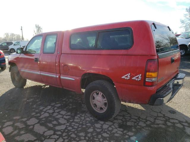 2GTEK19T311385028 - 2001 GMC NEW SIERRA K1500 RED photo 2