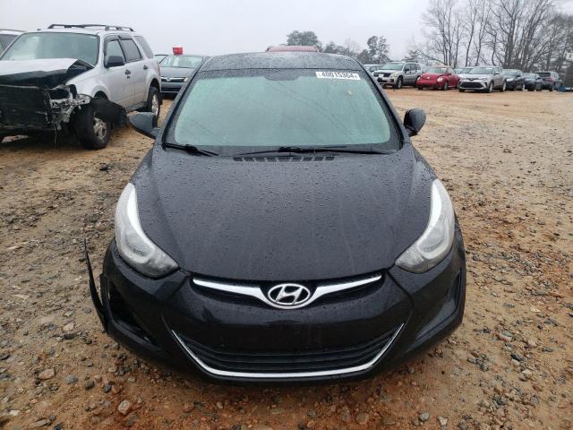 KMHDH4AE5FU354640 - 2015 HYUNDAI ELANTRA SE BLACK photo 5