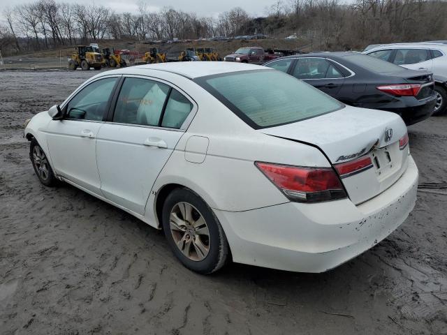 1HGCP2F43BA078849 - 2011 HONDA ACCORD LXP WHITE photo 2