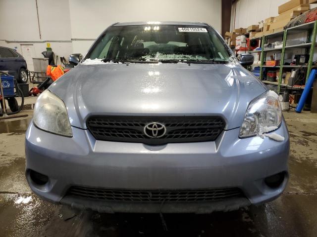 2T1KR32E38C711685 - 2008 TOYOTA COROLLA MA XR BLUE photo 5