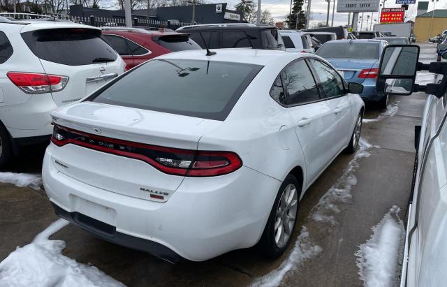 1C3CDFBH2DD154719 - 2013 DODGE DART SXT WHITE photo 4