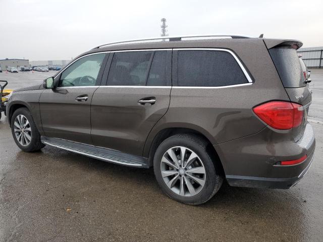 4JGDF6EE1FA494116 - 2015 MERCEDES-BENZ GL 450 4MATIC BROWN photo 2