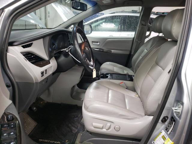 5TDDK3DC3FS115229 - 2015 TOYOTA SIENNA XLE SILVER photo 7