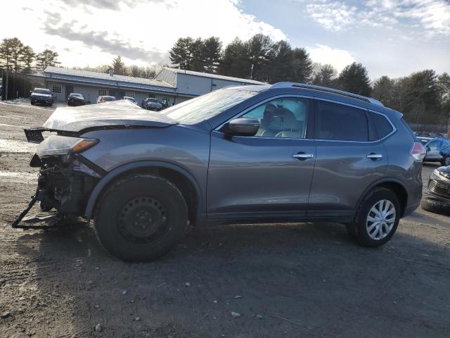 KNMAT2MVXGP668502 - 2016 NISSAN ROGUE S GRAY photo 1