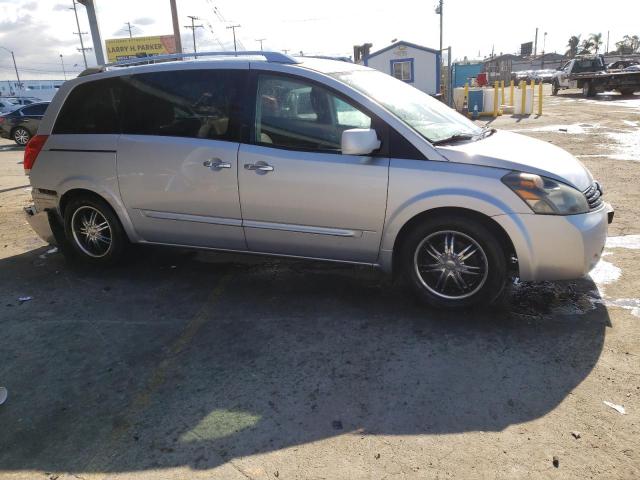 5N1BV28U59N103360 - 2009 NISSAN QUEST S SILVER photo 4