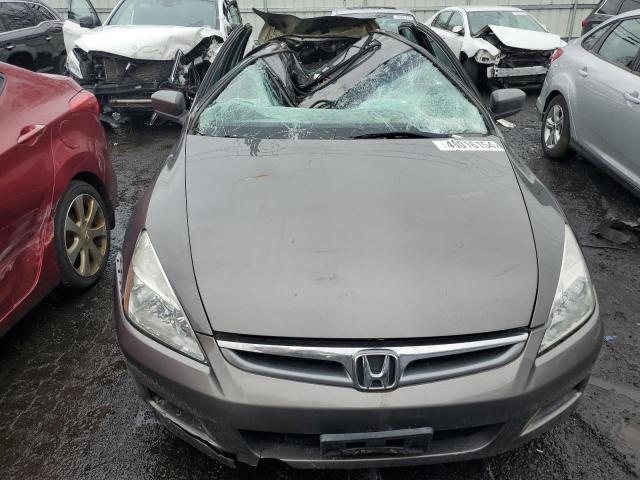 1HGCM56766A102538 - 2006 HONDA ACCORD EX GRAY photo 5