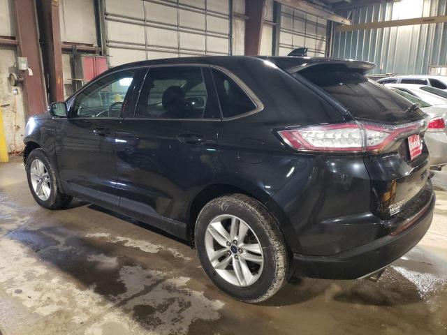 2FMTK4J91FBC11061 - 2015 FORD EDGE SEL BLACK photo 2