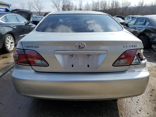 JTHBF30G536004339 - 2003 LEXUS ES 300 SILVER photo 6