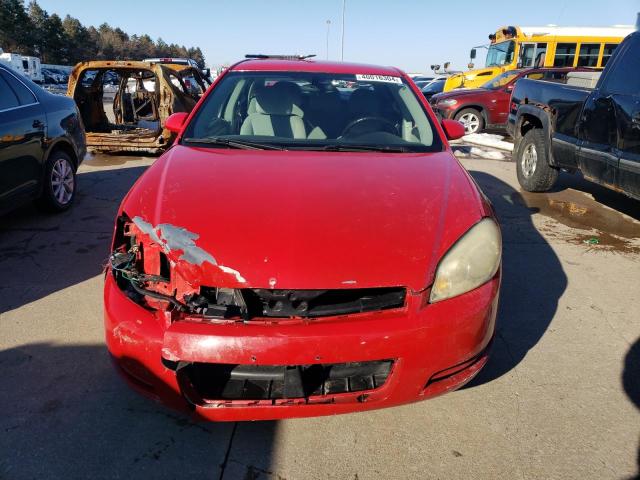 2G1WG5EK5B1129350 - 2011 CHEVROLET IMPALA 4D LT RED photo 5