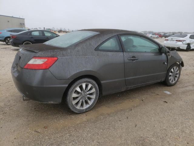 2HGFG1B8XAH514838 - 2010 HONDA CIVIC EX GRAY photo 3