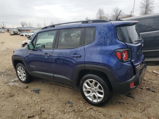 ZACCJBBBXHPG35608 - 2017 JEEP RENEGADE LATITUDE BLUE photo 2