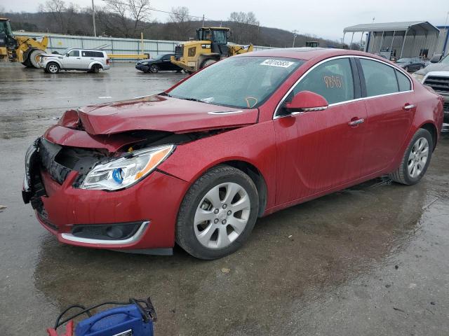 2G4GM5ER8E9262462 - 2014 BUICK REGAL PREMIUM RED photo 1