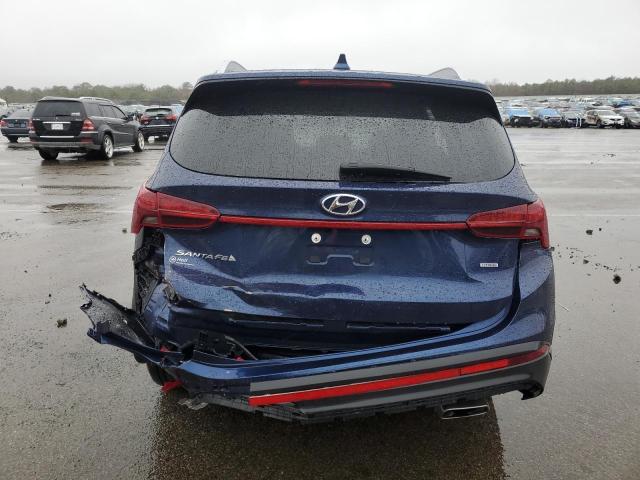 5NMS2DAJ7PH513872 - 2023 HYUNDAI SANTA FE SEL BLUE photo 6