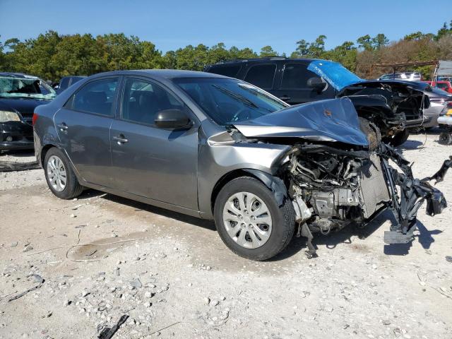 KNAFU4A26C5593194 - 2012 KIA FORTE EX SILVER photo 4