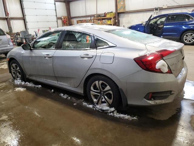 2HGFC2F53HH025354 - 2017 HONDA CIVIC LX SILVER photo 2