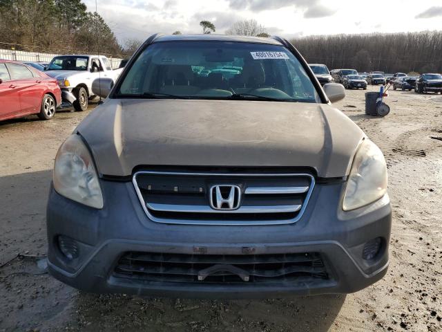 SHSRD788X5U320555 - 2005 HONDA CR-V EX BROWN photo 5