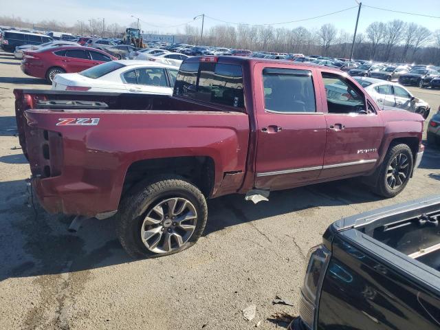 3GCUKSEC4EG487099 - 2014 CHEVROLET SILVERADO K1500 LTZ BURGUNDY photo 3