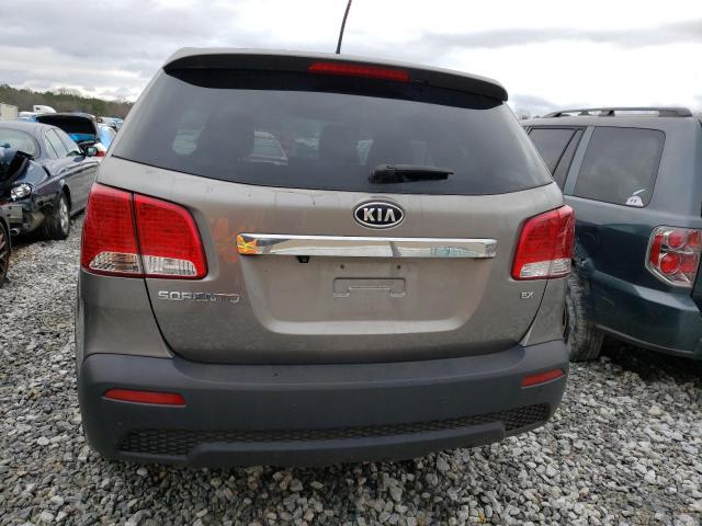 5XYKU3A15BG029920 - 2011 KIA SORENTO EX BROWN photo 6