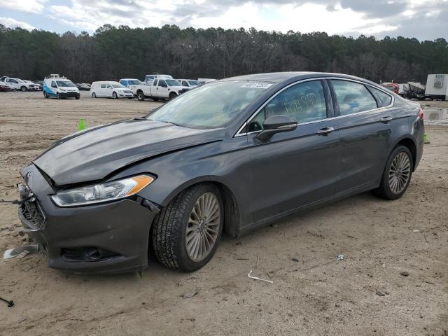 3FA6P0K94GR285917 - 2016 FORD FUSION TITANIUM GRAY photo 1