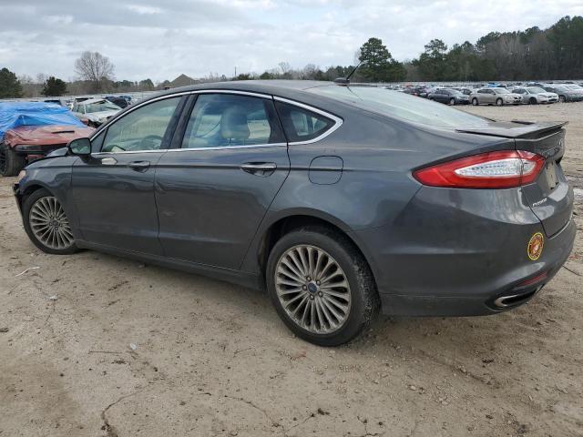 3FA6P0K94GR285917 - 2016 FORD FUSION TITANIUM GRAY photo 2