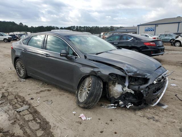 3FA6P0K94GR285917 - 2016 FORD FUSION TITANIUM GRAY photo 4