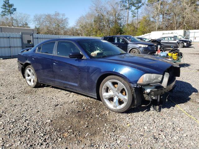 2C3CDXHG7DH563595 - 2013 DODGE CHARGER SXT BLUE photo 4