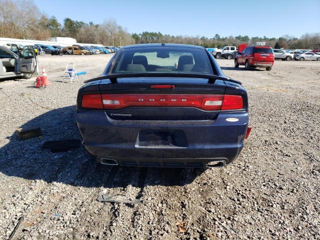 2C3CDXHG7DH563595 - 2013 DODGE CHARGER SXT BLUE photo 6