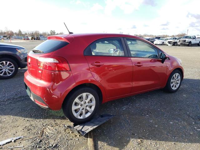 KNADM5A37F6440599 - 2015 KIA RIO LX RED photo 3