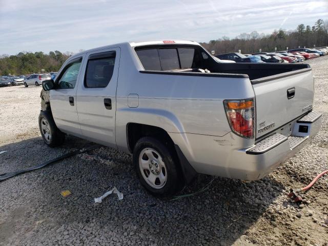 2HJYK16246H565394 - 2006 HONDA RIDGELINE RT SILVER photo 2