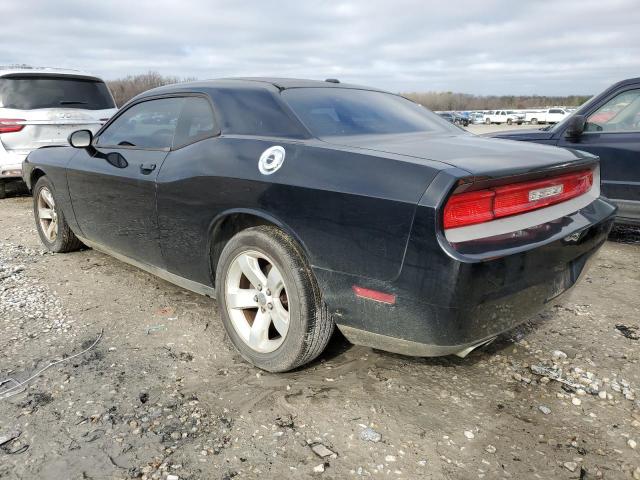 2C3CDYAG9CH158269 - 2012 DODGE CHALLENGER SXT BLACK photo 2