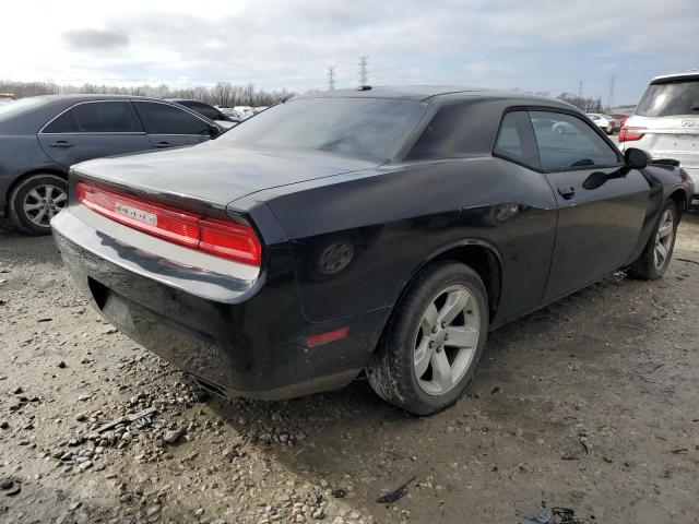 2C3CDYAG9CH158269 - 2012 DODGE CHALLENGER SXT BLACK photo 3