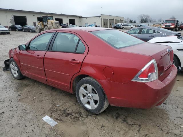 3FAFP07Z56R198616 - 2006 FORD FUSION SE RED photo 2