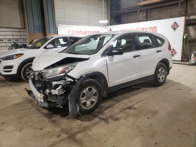 5J6RM4H32GL015491 - 2016 HONDA CR-V LX WHITE photo 1