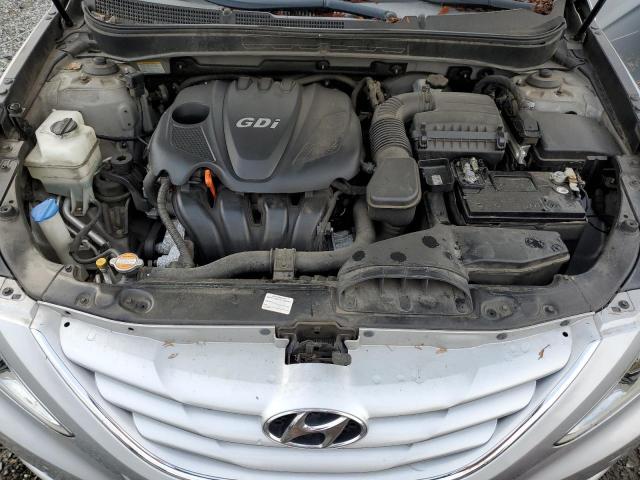 5NPEB4AC8BH075518 - 2011 HYUNDAI SONATA GLS SILVER photo 11