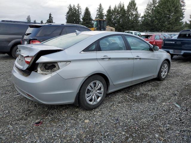 5NPEB4AC8BH075518 - 2011 HYUNDAI SONATA GLS SILVER photo 3