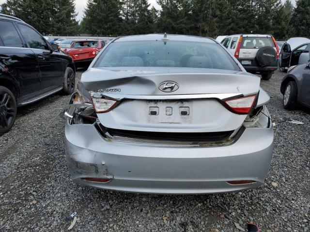 5NPEB4AC8BH075518 - 2011 HYUNDAI SONATA GLS SILVER photo 6