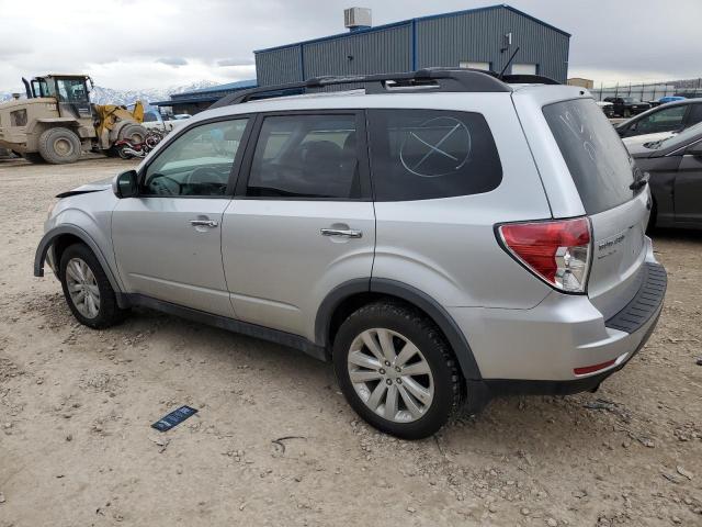 JF2SHBEC9BH783325 - 2011 SUBARU FORESTER LIMITED SILVER photo 2