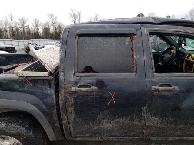 1GCDT13E578175555 - 2007 CHEVROLET COLORADO BLACK photo 10