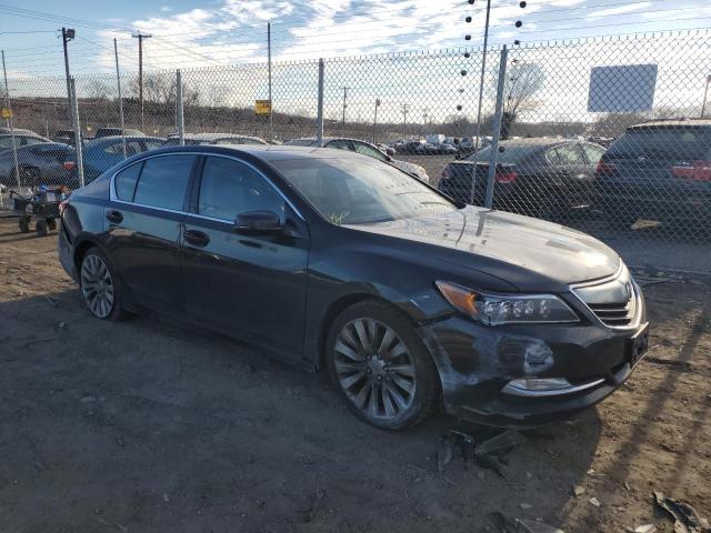 JH4KC1F97FC001213 - 2015 ACURA RLX ADVANCE BLACK photo 4