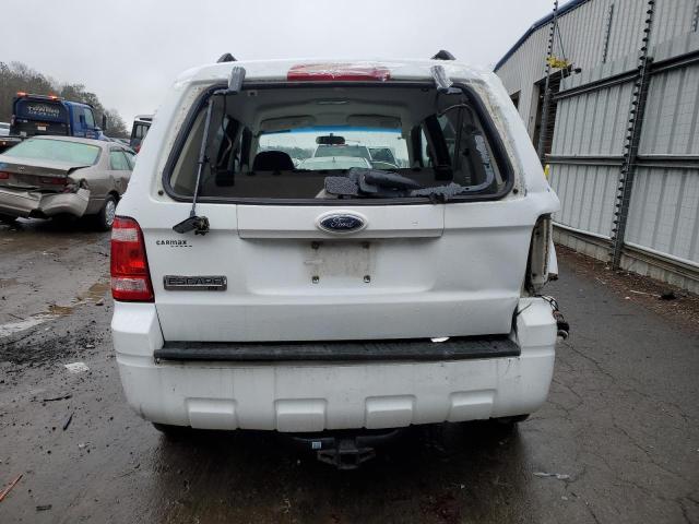 1FMCU03Z08KC82843 - 2008 FORD ESCAPE XLT WHITE photo 6